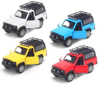 Auto terenowe metalowe światło i dźwięk