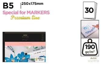 Szkicownik B5/30K do markerów