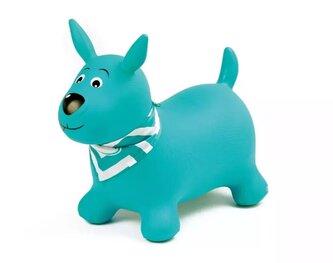 Skákací pes tyrkys