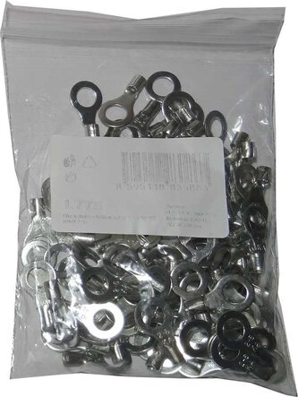 Oko kabelové 8,4mm,kabel 0,5-1,5mm2 (RNB1,25-8), balení 100ks