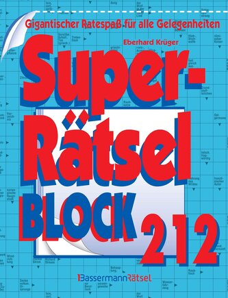 Superrätselblock 212 (5 Exemplare à 4,99 EUR)