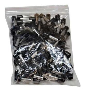 Dutinka pro kabel 6mm2 černá (E6012), balení 100ks