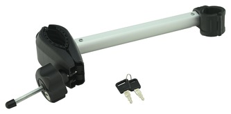 Náhradní držák kola dlouhý se zámkem pro nosič E-BIKE