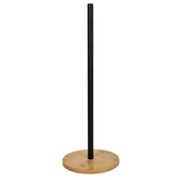 HIT Držák na toaletní papír 52 cm černá/dřevo HT-22170443