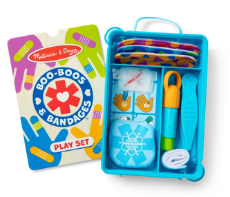 Zestaw pierwsza pomoc na skaleczenia Bandaże i plasterki Melissa & Doug Zestaw pierwsza pomoc na skaleczenia Bandaże i plasterki Melissa & Doug