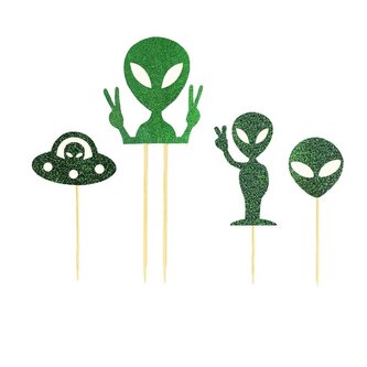 Dekoracja ciasta UFO