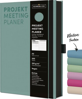 Projekt-Meeting Planer Salbei