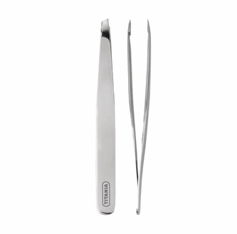 PROFI pinzeta šikmá TITANIA