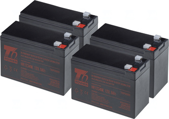 APC KIT RBC24, RBC115, RBC116, RBC132, RBC133 - baterie T6 Power