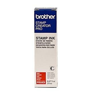 Brother PR-INK R, inkoustová náplň červená 20ml