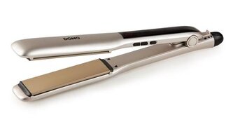DOMO - Vlasová žehlička LCD, keramická plocha