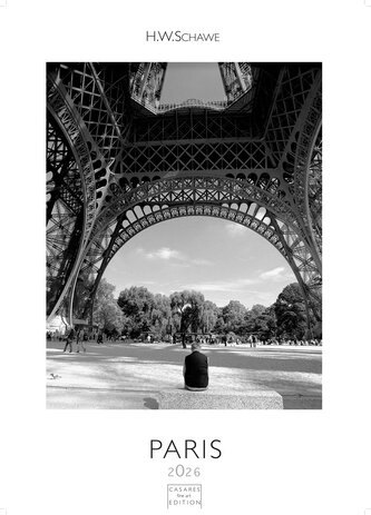 Paris schwarz-weiss 2026 S 29x21cm