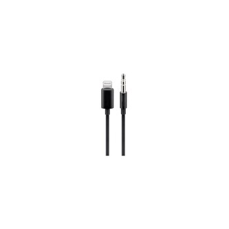 PremiumCord Apple Lightning audio redukční kabel na 3.5 mm stereo jack, 1 m, černý