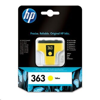 HP 363 (C8773E, žlutá)