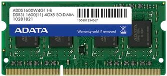 ADATA SO-DIMM 8GB DDR3L-1600MHz CL11 1,35V