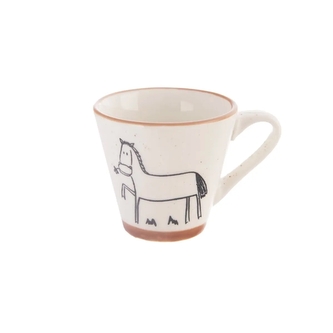 Hrnek porcelán 0,07 espresso  STATEK KŮŇ