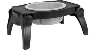 Flamingo Cestovní miska LILO černo šedá 1500ml