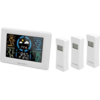 GoGEN Meteostanice ME 3397 W, 3 čidla, bílá