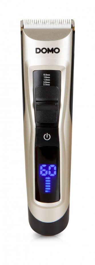DOMO - Zastřihovač vlasů, DC stejnosměrný motor, aku/230V