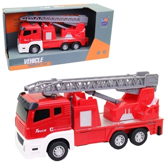 Auto hasičské na setrvačník se světlem a zvukem