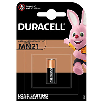 Baterie Duracell, 23A, 23AE, MN21, A23, blistr, 1-pack, 42463