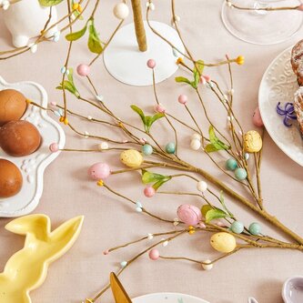 Velikonoční větvička | TAZIA | s barevnými vajíčky velká | 60 cm | 812120