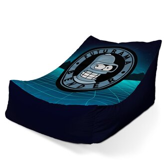 Sedací vak Lounge Futurama Bender Čtvrtá dimenze: 120 x 100 x 80 cm