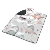 Plážová deka Malovaní dinosauři: 200x140 cm