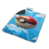 Plážová deka Pokemon ball Obloha: 200x140 cm