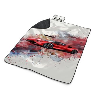 Plážová deka Ferrari Paint: 200x140 cm