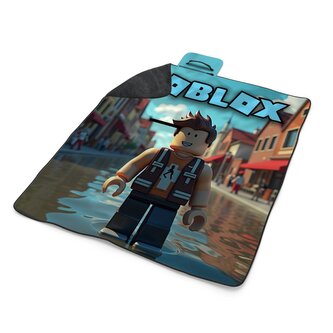 Plážová deka ROBLOX Město: 200x140 cm