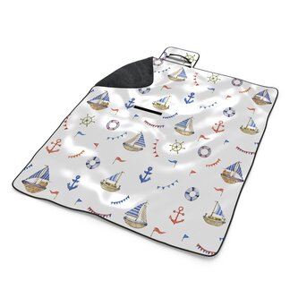 Plážová deka Na vlnách oceánu: 200x140 cm