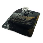 Plážová deka Vikingové Loď: 200x140 cm