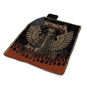 Plážová deka METALLICA Padlý anděl: 200x140 cm