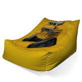 Dětský sedací vak Lounge Wall-E robot Žlutý: 80 x 95 x 50 cm