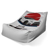 Sedací vak Lounge Nissan GTR 35 Japonské slunce: 120 x 100 x 80 cm