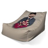 Dětský sedací vak Lounge Money heist Profesor a jeho tým Béžová: 80 x 95 x 50 cm