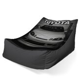 Dětský sedací vak Lounge Bílé sportovní auto: 80 x 95 x 50 cm