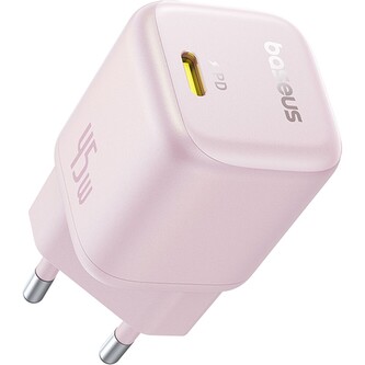 Baseus PicoGo GaN rychlonabíječka 45W USB-C PD růžová