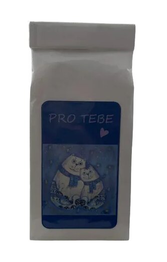 Čaj - medvědi šála modrá – andělský