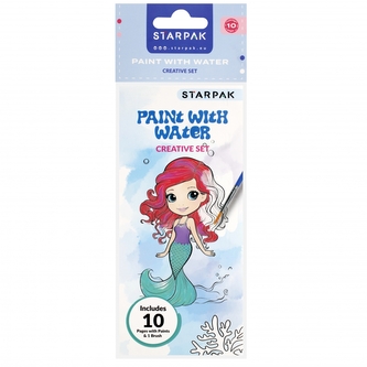 Zestaw kreatywny. Malowanie wodą. Girl