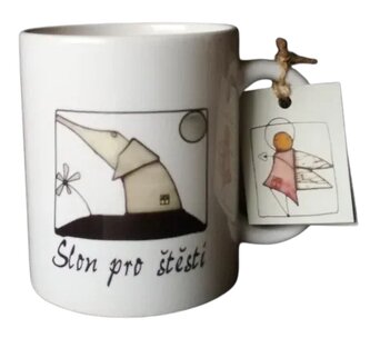 Hrnek - slon pro štěstí