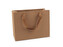 Dárková taška 23x17,5 cm - 12 ks - hnědá přírodní