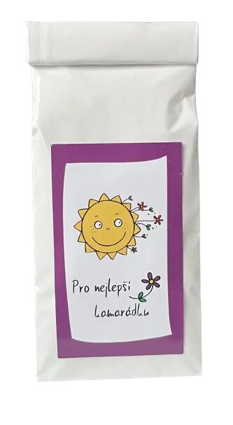 Čaj - pro nejlepší kamarádku – rozkvetlá zahrada