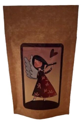 Kávička - C22 - andílek s píšťalkou – mletá