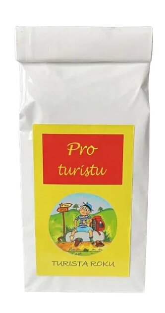 Čaj - pro turistu – rozkvetlá zahrada