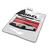 Plážová deka Nissan GTR 35 Godzilla: 200x140 cm