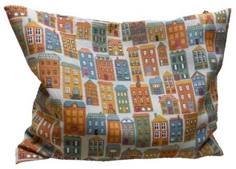 Pohankový polštářek DOMKY – 35x45 bez bylinky