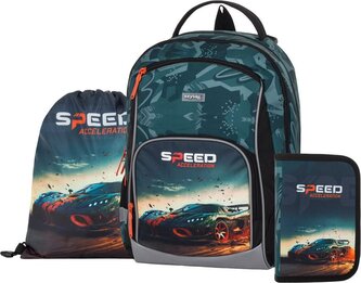 OXYBAG Školní set 3ks OXY GO Auto