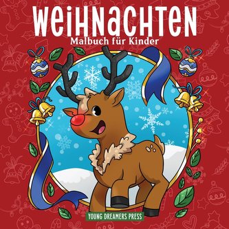 Weihnachten Malbuch für Kinder